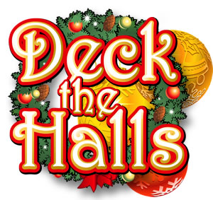 COME HELP US DECK THE HALLS AND GET THE STABLE SET UP