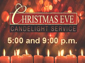 Christmas Eve Worship Schedule